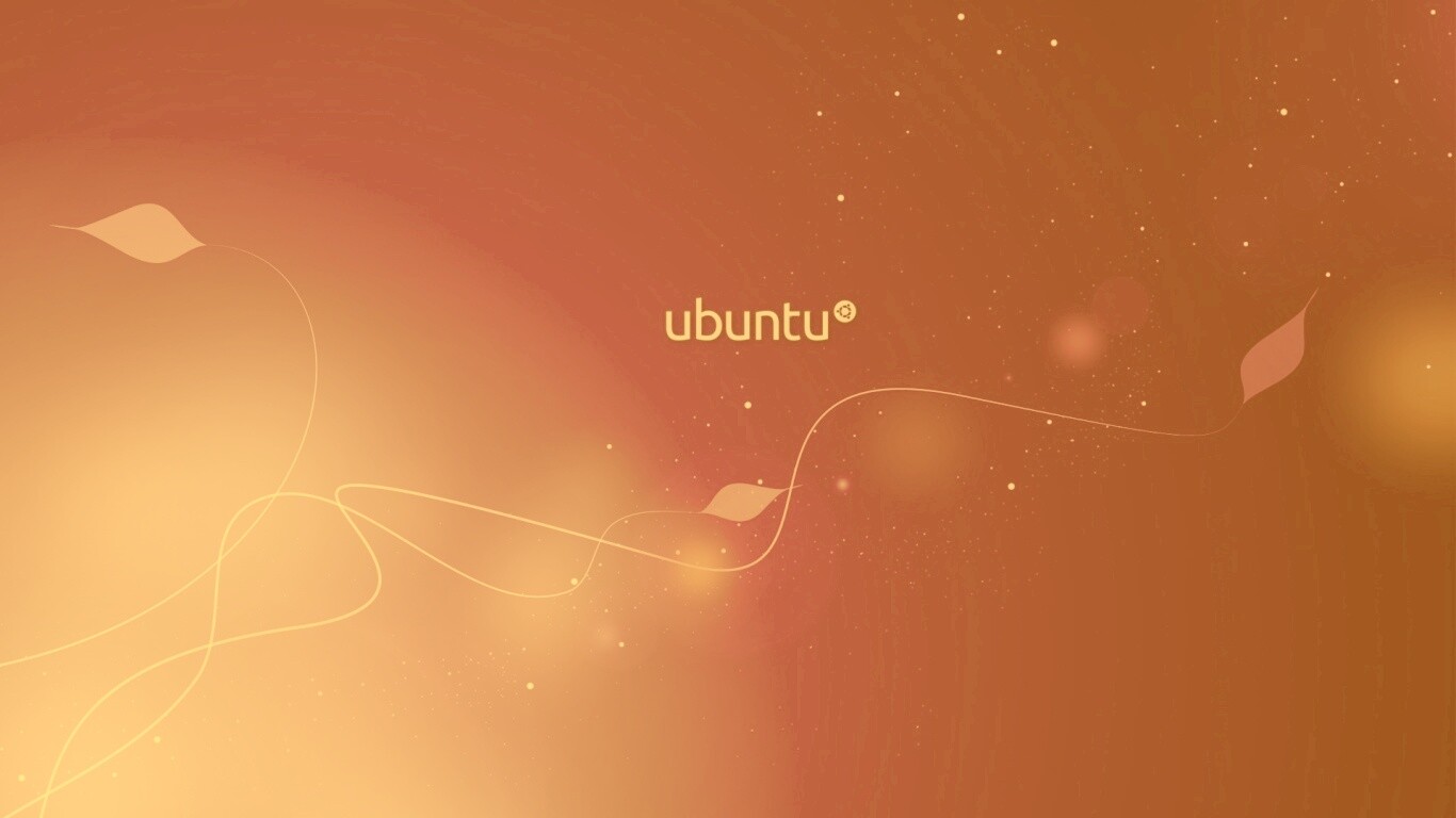 Сиреневые обои Ubuntu обои