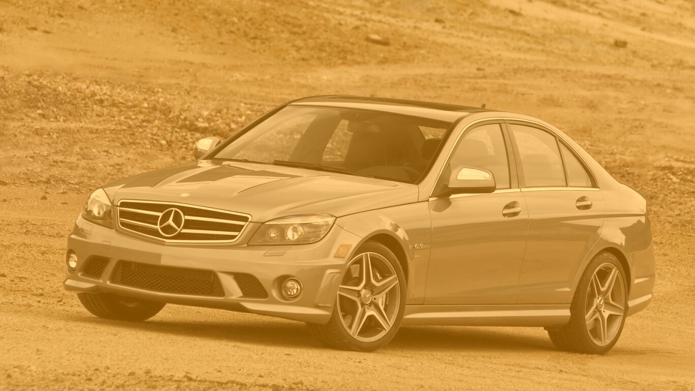 Мерседес в карьере обои