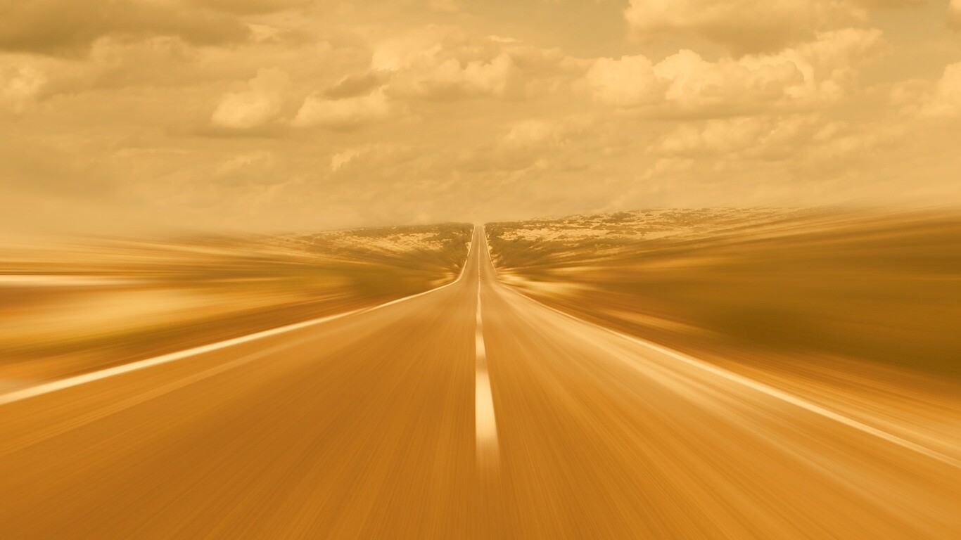 Скоростная трасса обои