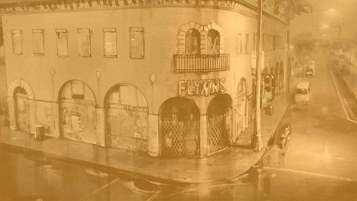 Зал игровых автоматов Флина обои