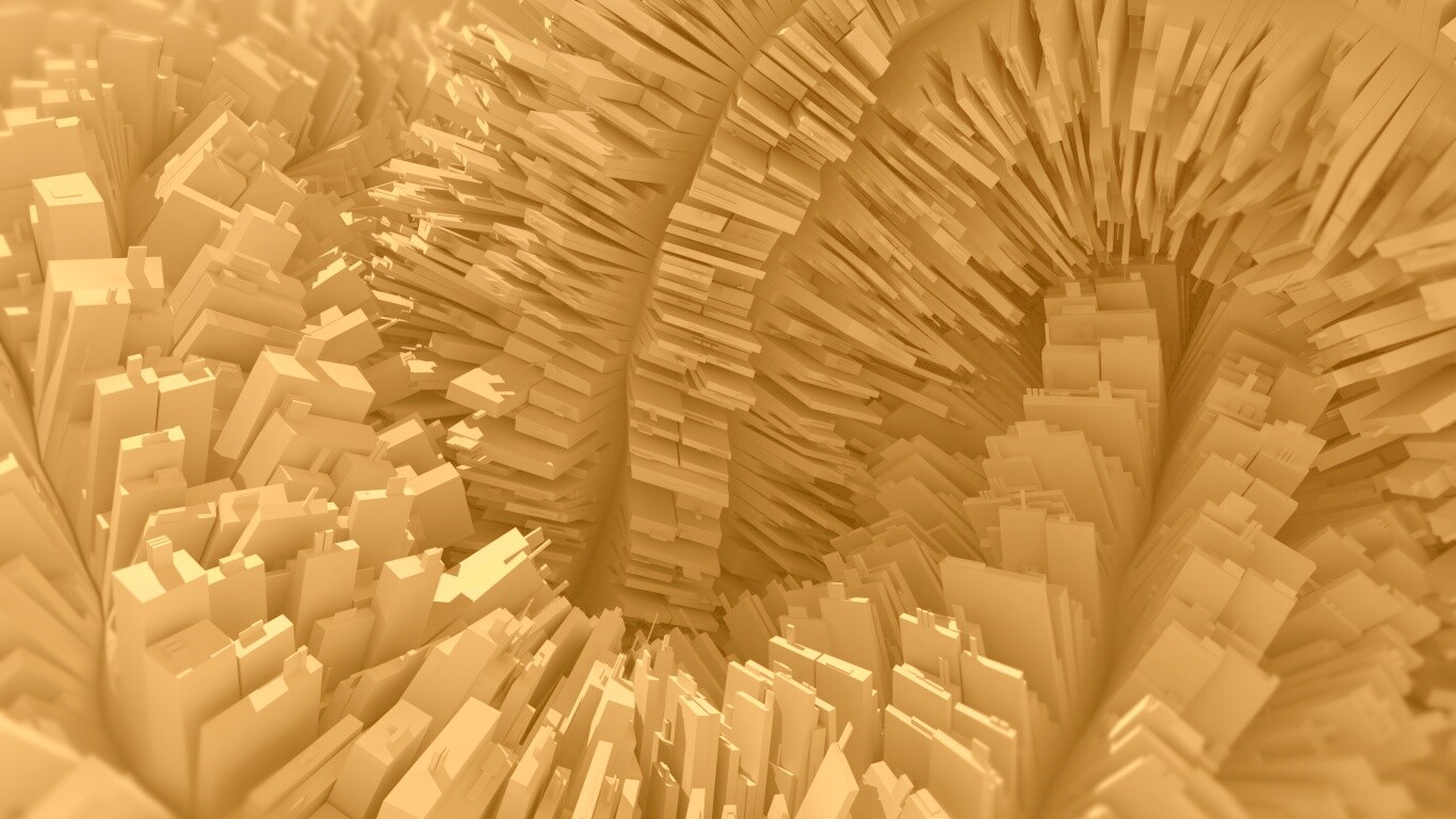 Модели домов засасывает обои