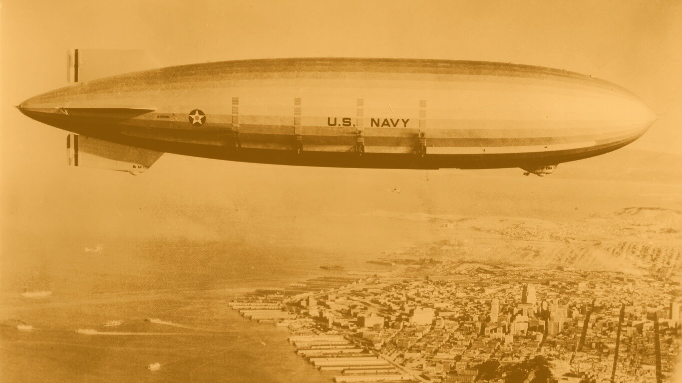 Дерижабль обои