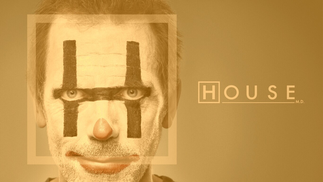 Клоун доктор Хаус обои