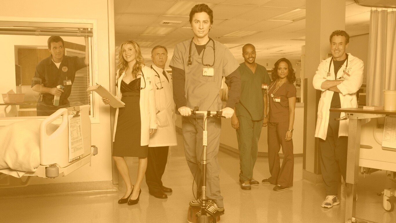 Герои сериала Клиника обои