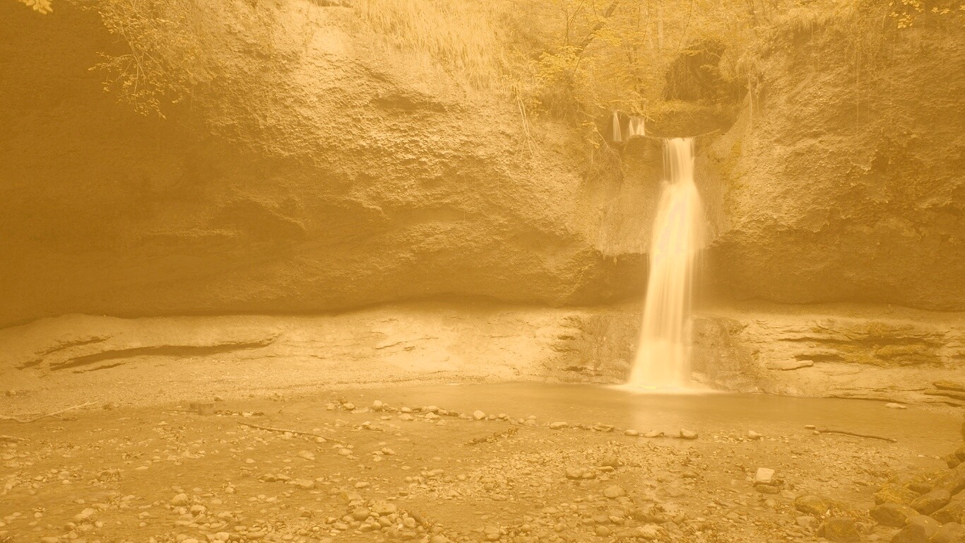 Водопад в Швейцарии обои
