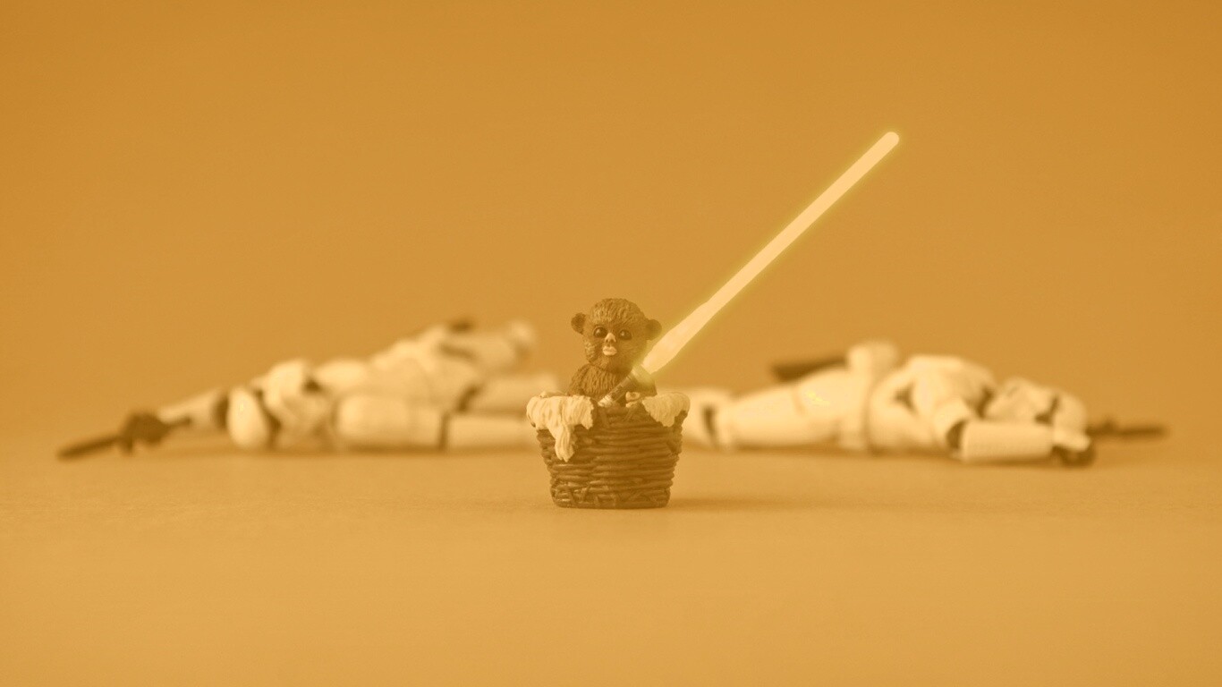 Эвоки снова всех победили обои