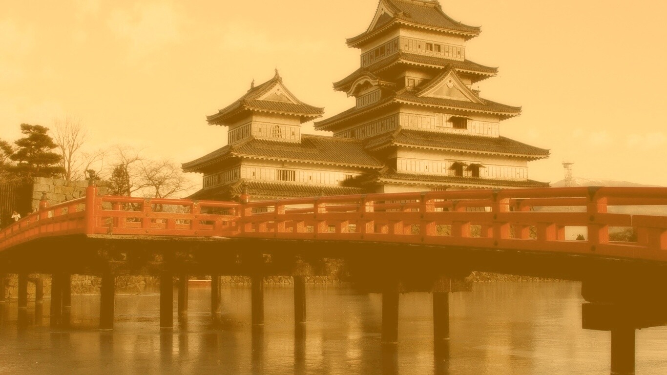 Дом на берегу обои