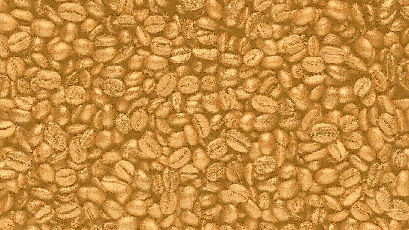 Кофейные зёрна обои