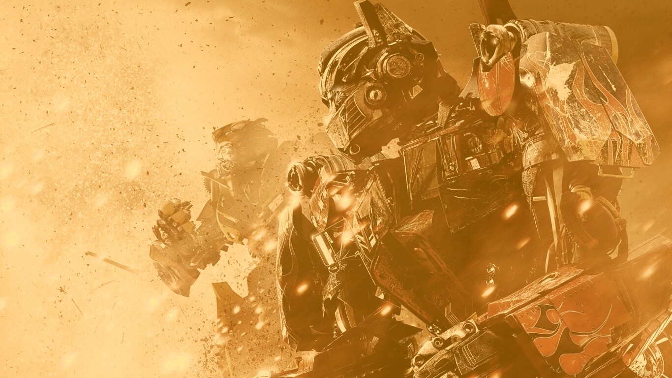 Оптимус Прайм и Бамблби обои