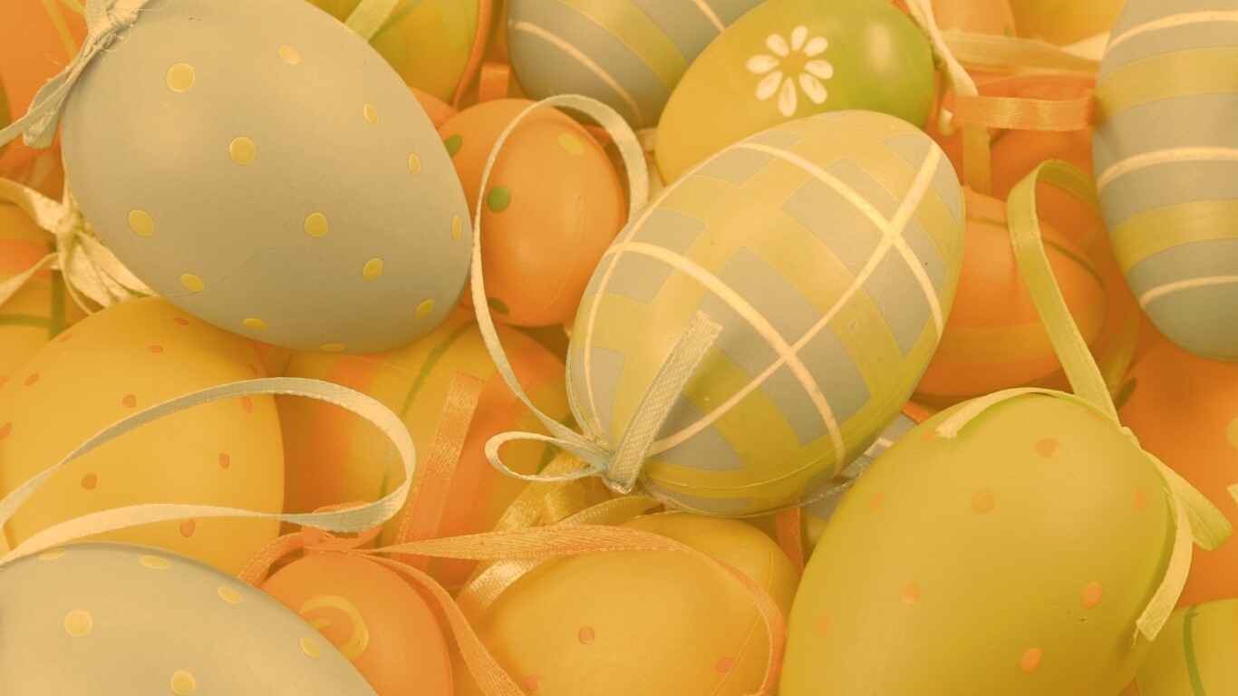 Пасхальные яйца обои