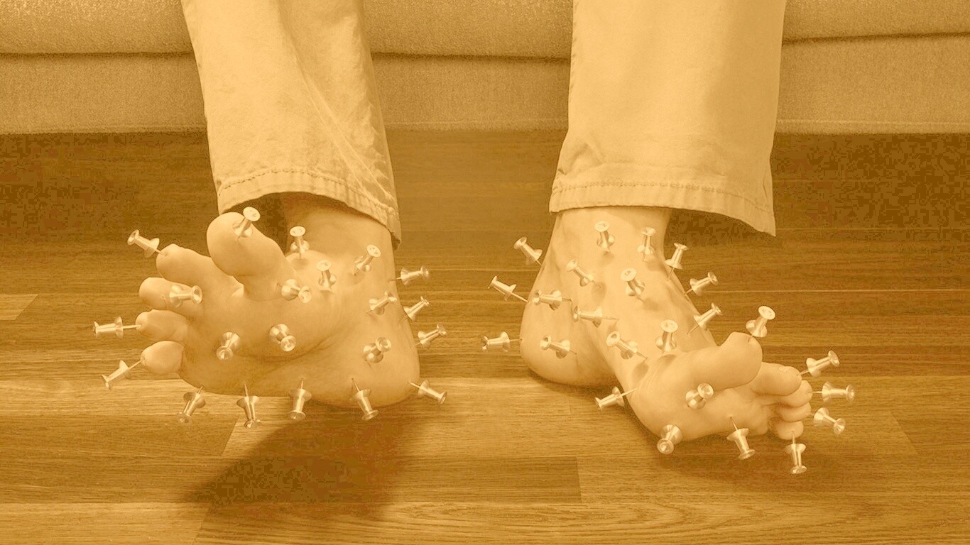 Акупунктура кнопками обои