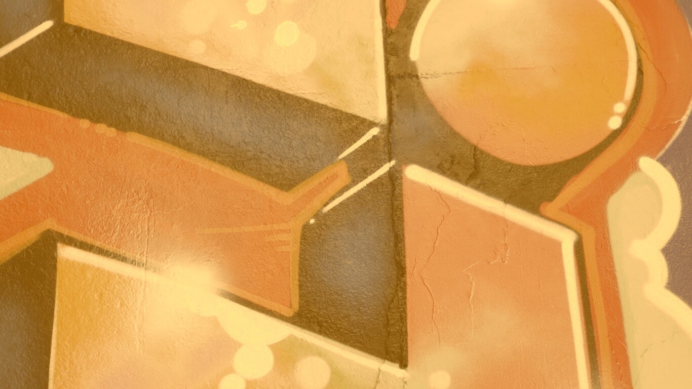 Граффити на стене обои