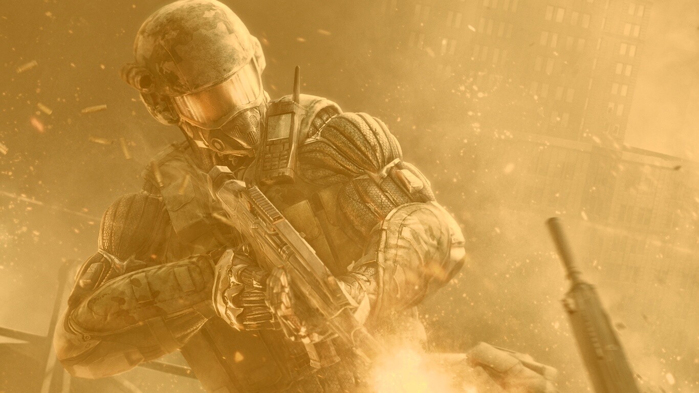 Костюм из Crysis 2 обои