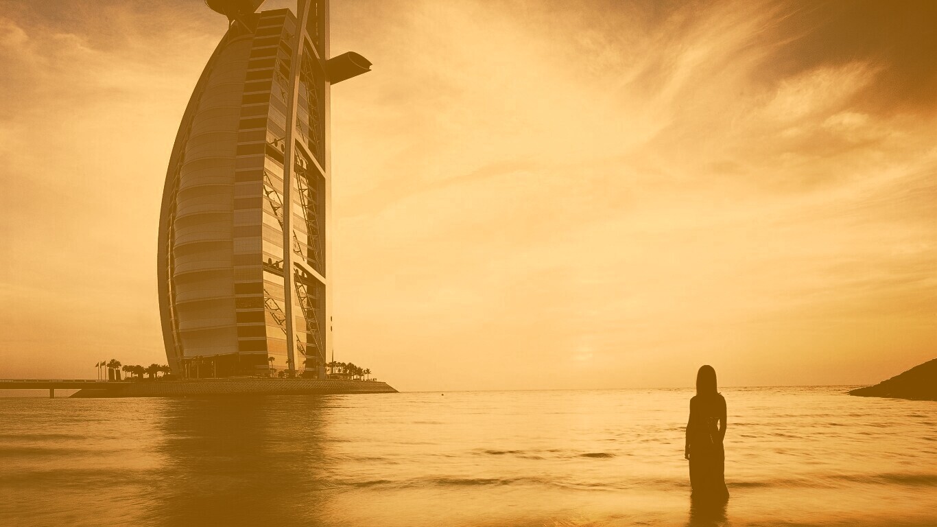 Бурдж Аль Араб в Дубае обои