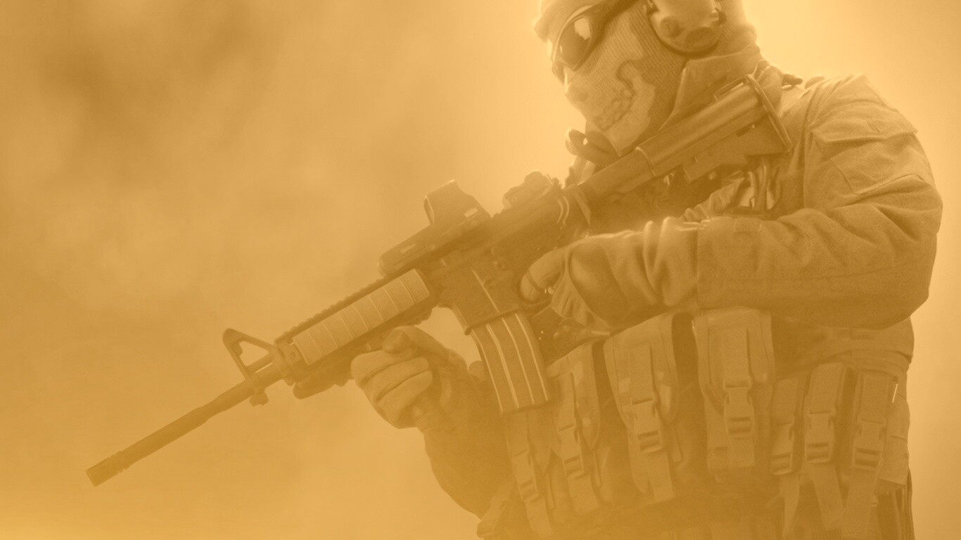 Солдат в маске обои