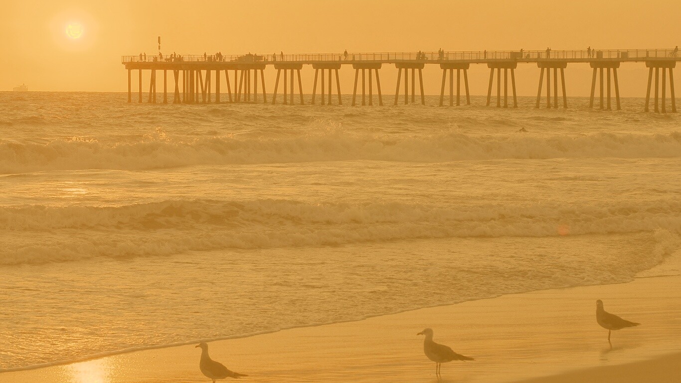 Морская терасса обои