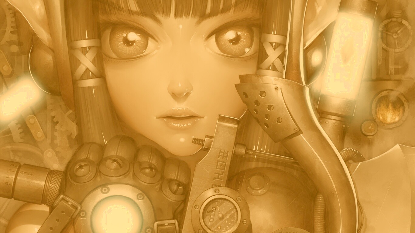 Технологичная лоли обои