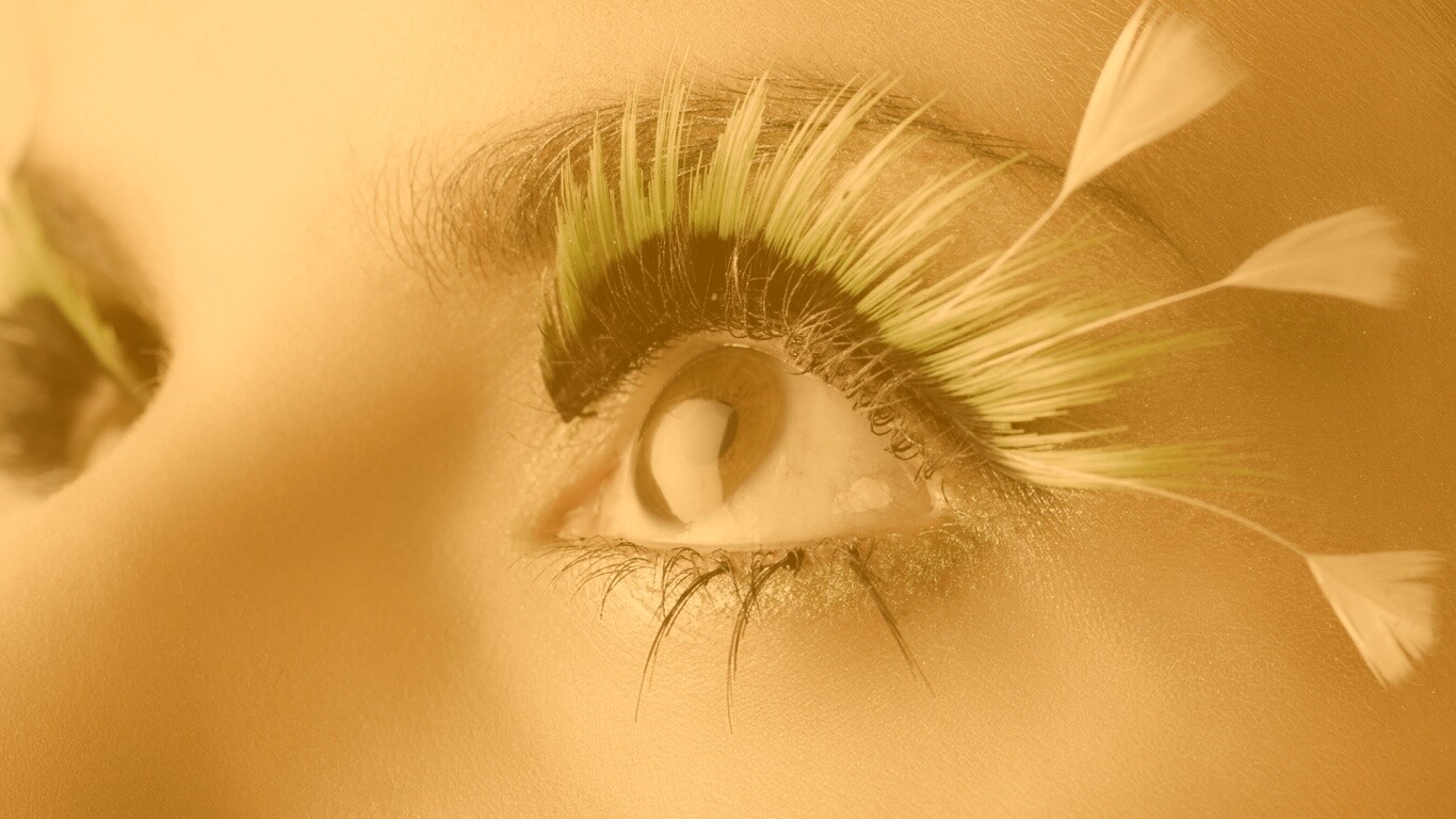 Красивые ресницы обои