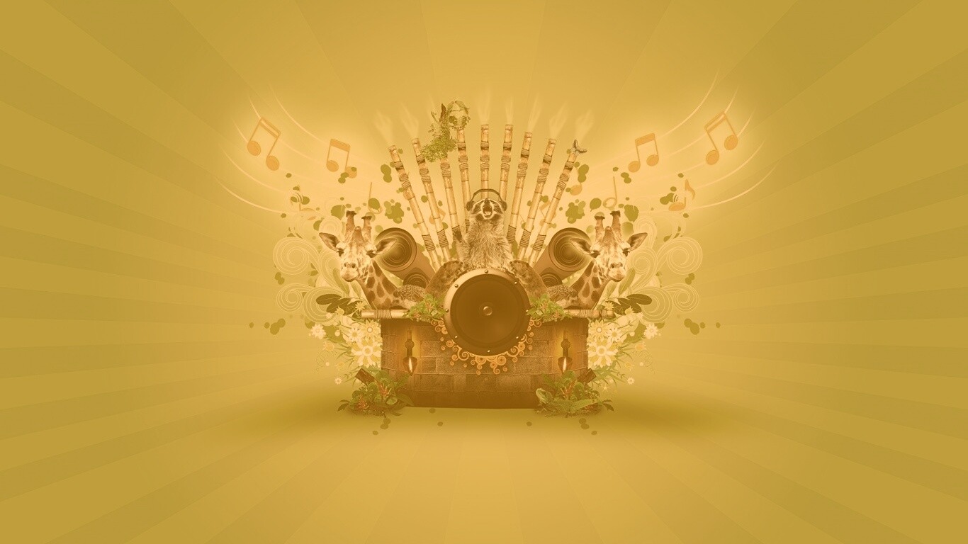 Музыка джунглей обои