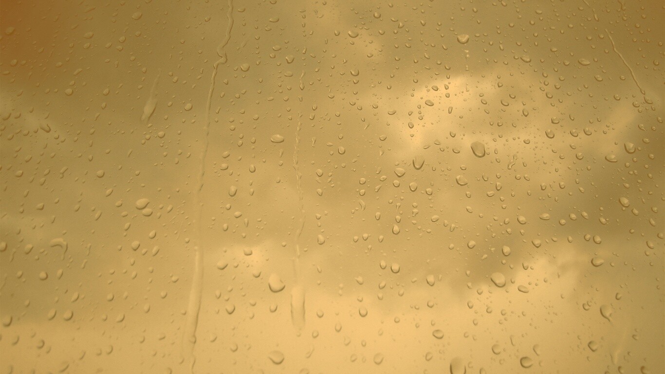 Капли на стекле обои
