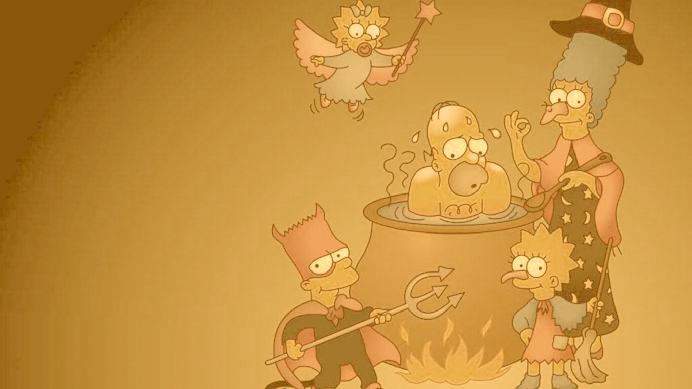 Шабаш Симпсонов обои