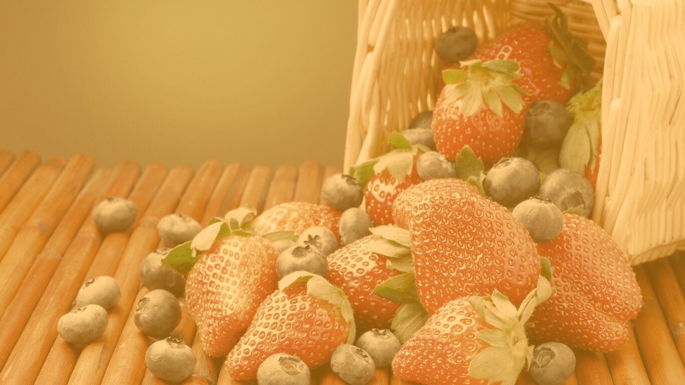 Спелые ягоды обои