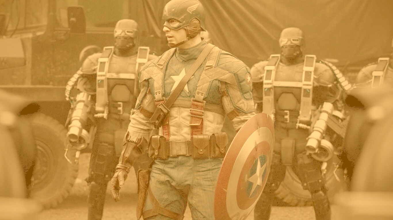 Капитан Америка обои