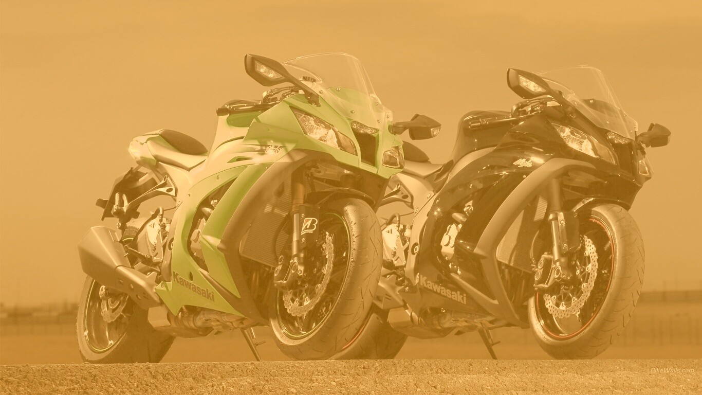 Два Кавасаки обои