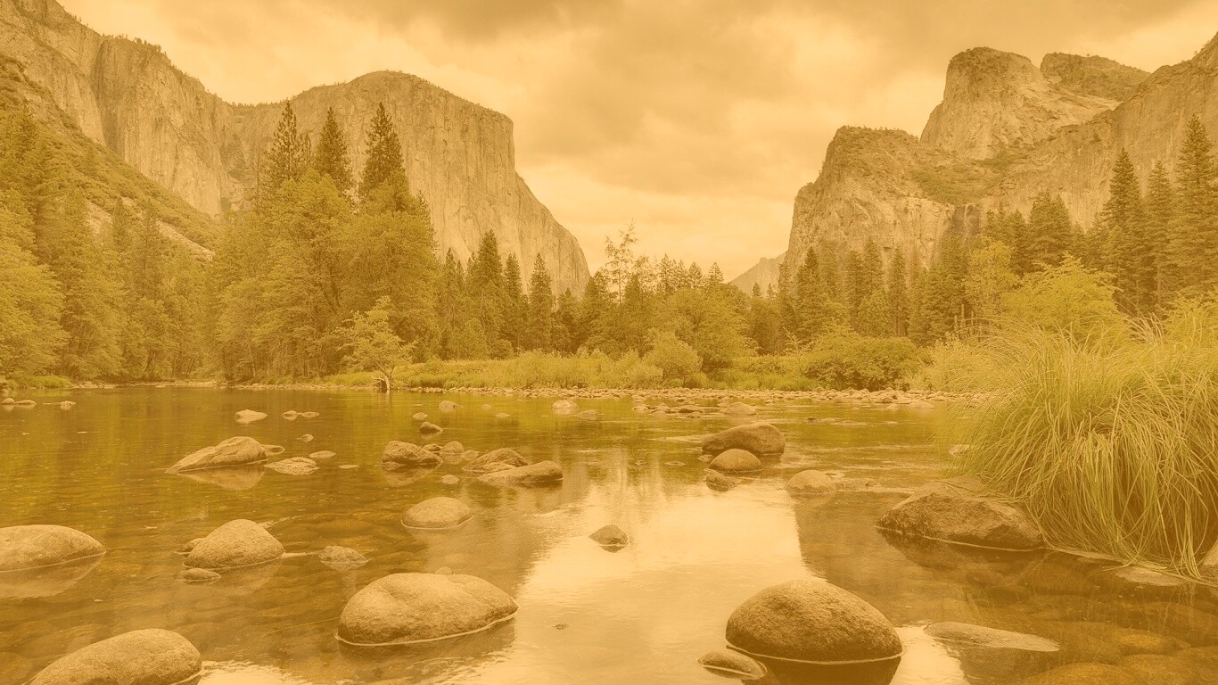 Мелкое русло реки обои