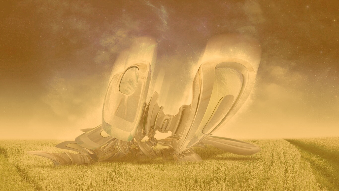 Нечто в поле обои