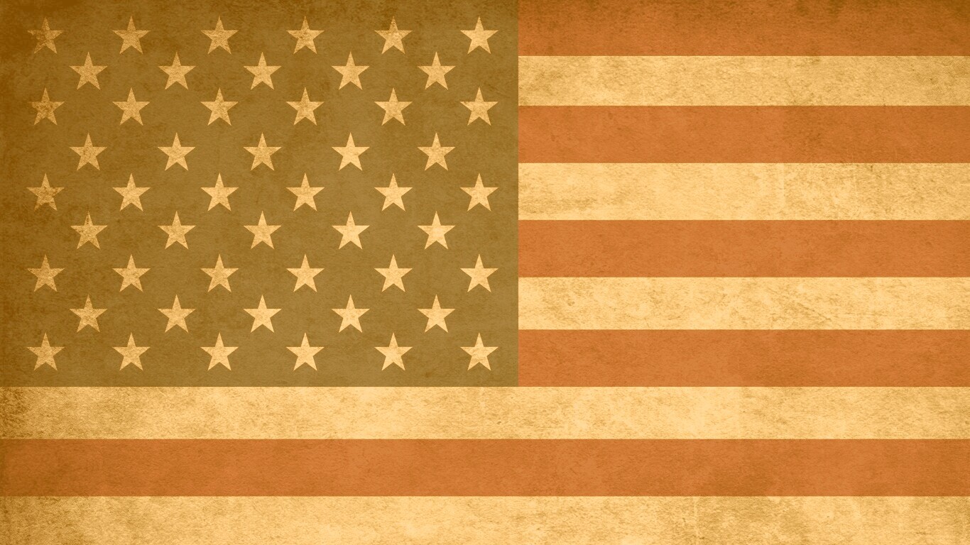 Американский флаг, флаг США обои