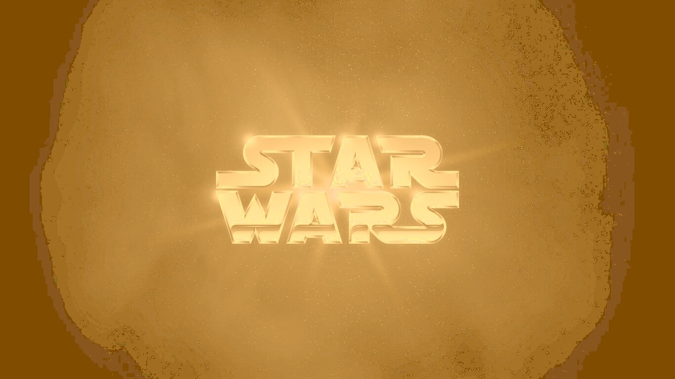 Серебряный логотип звездных войн обои
