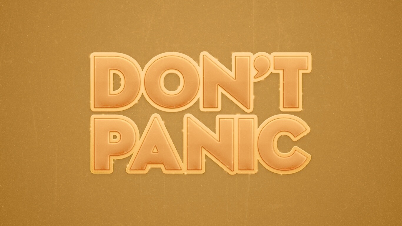 Не паникуй обои