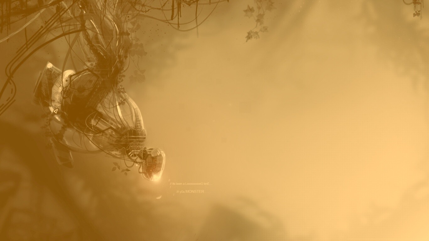 Гладос из PORTAL2 обои