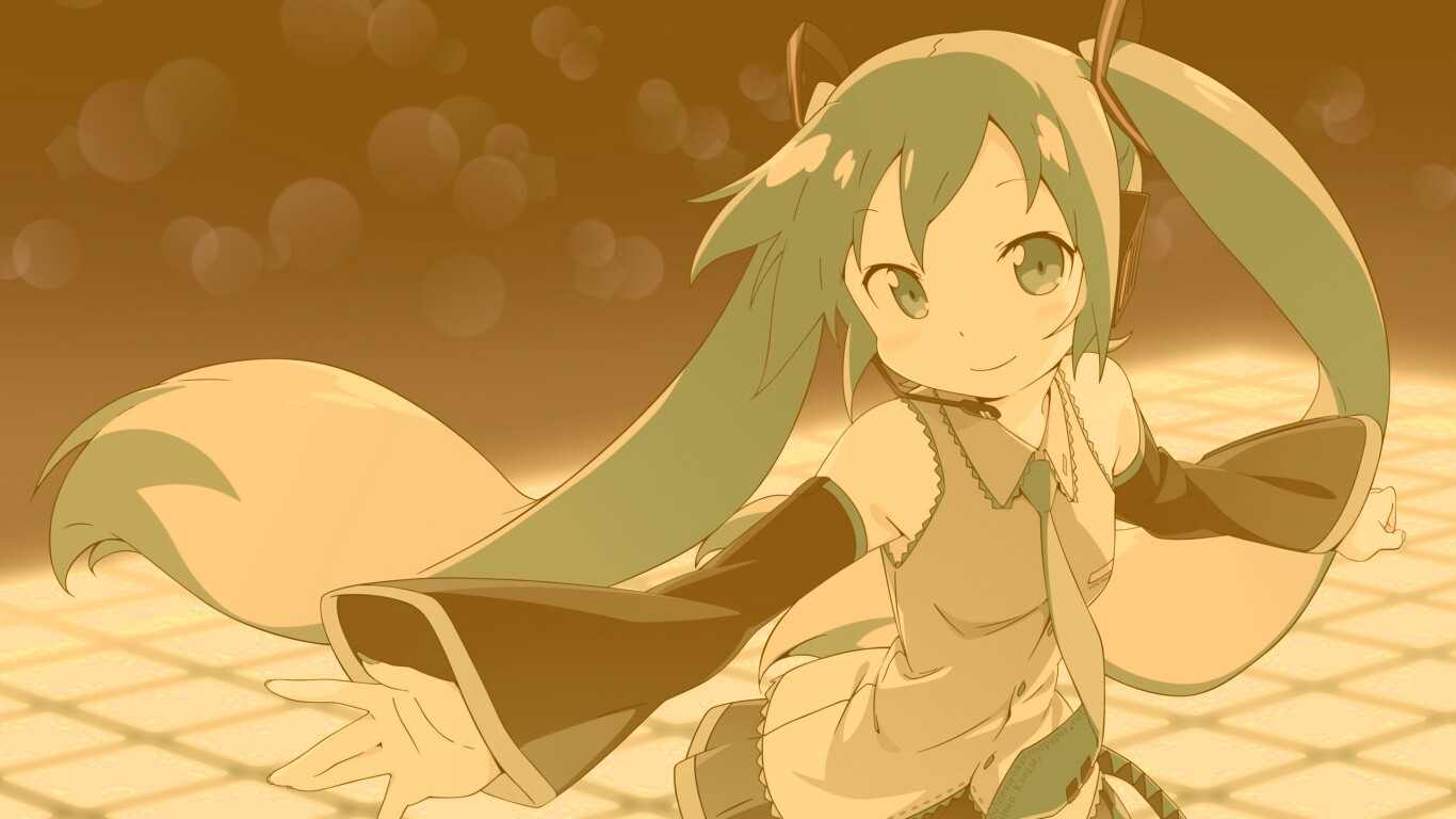 Манга с Хатсуне Мику обои