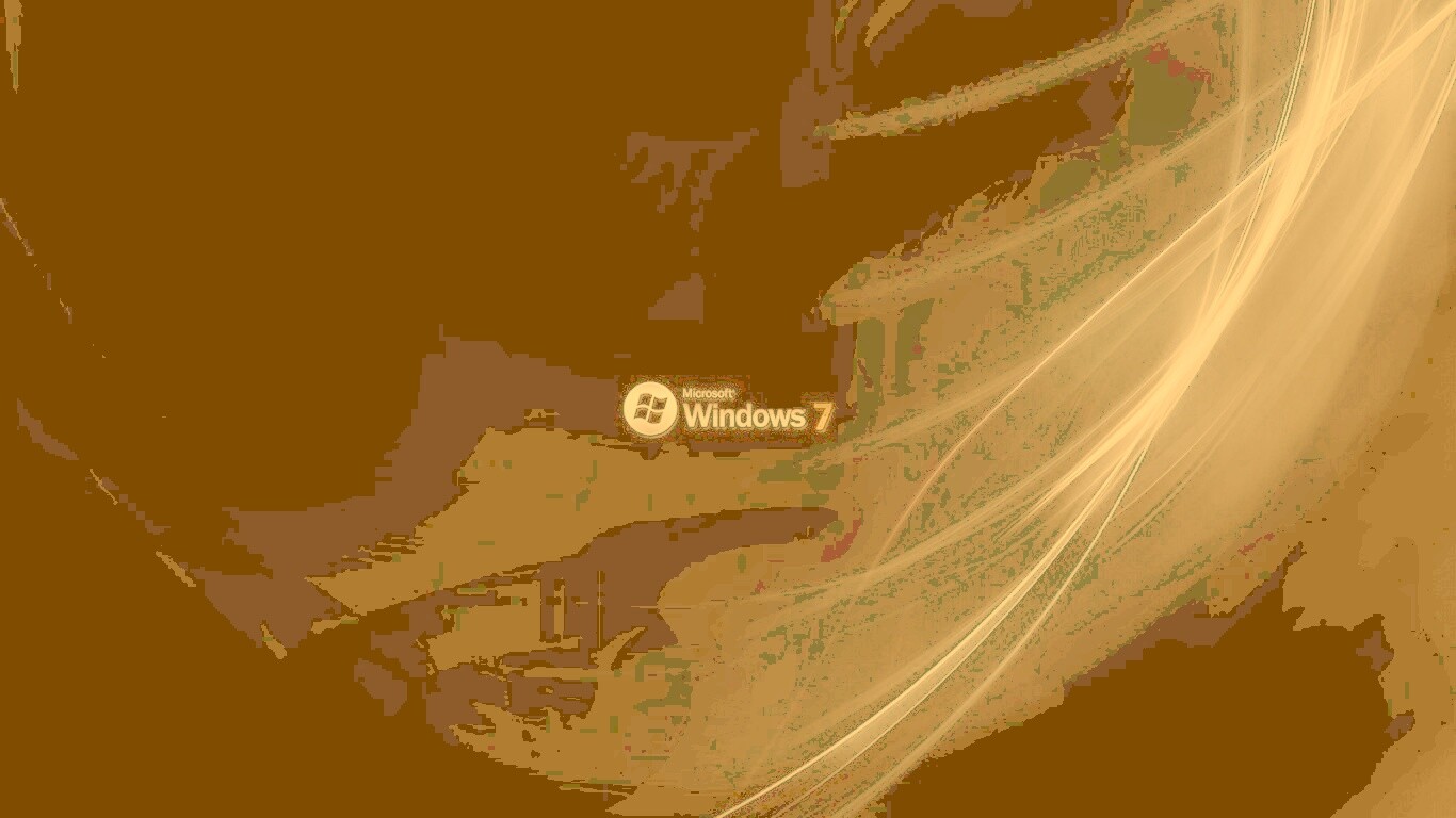 Темный фон Windows 7 обои