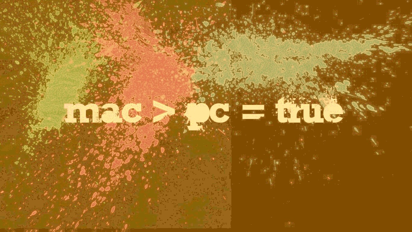 Mac лучше Pc обои