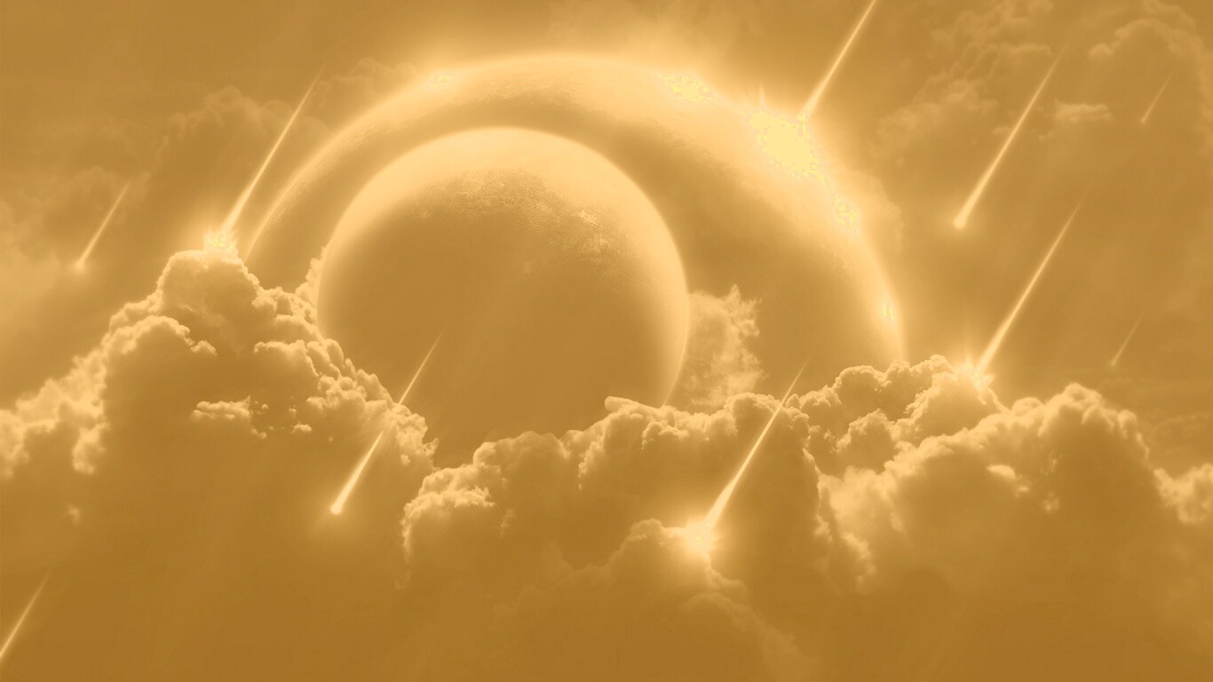 Астероидная атака обои