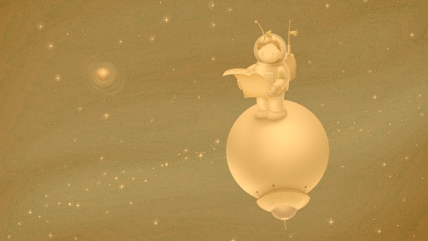 На маленькой планете обои