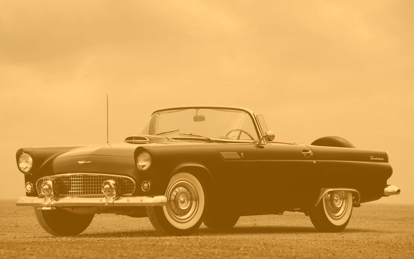 Черный Ford Tanderberg обои