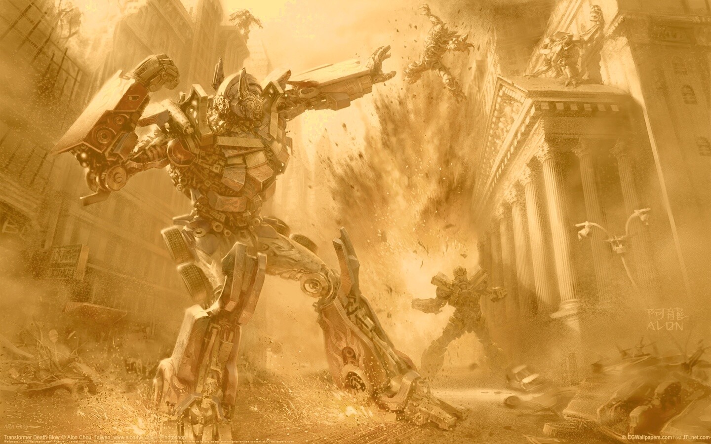 Автоботы против Десептиконов обои