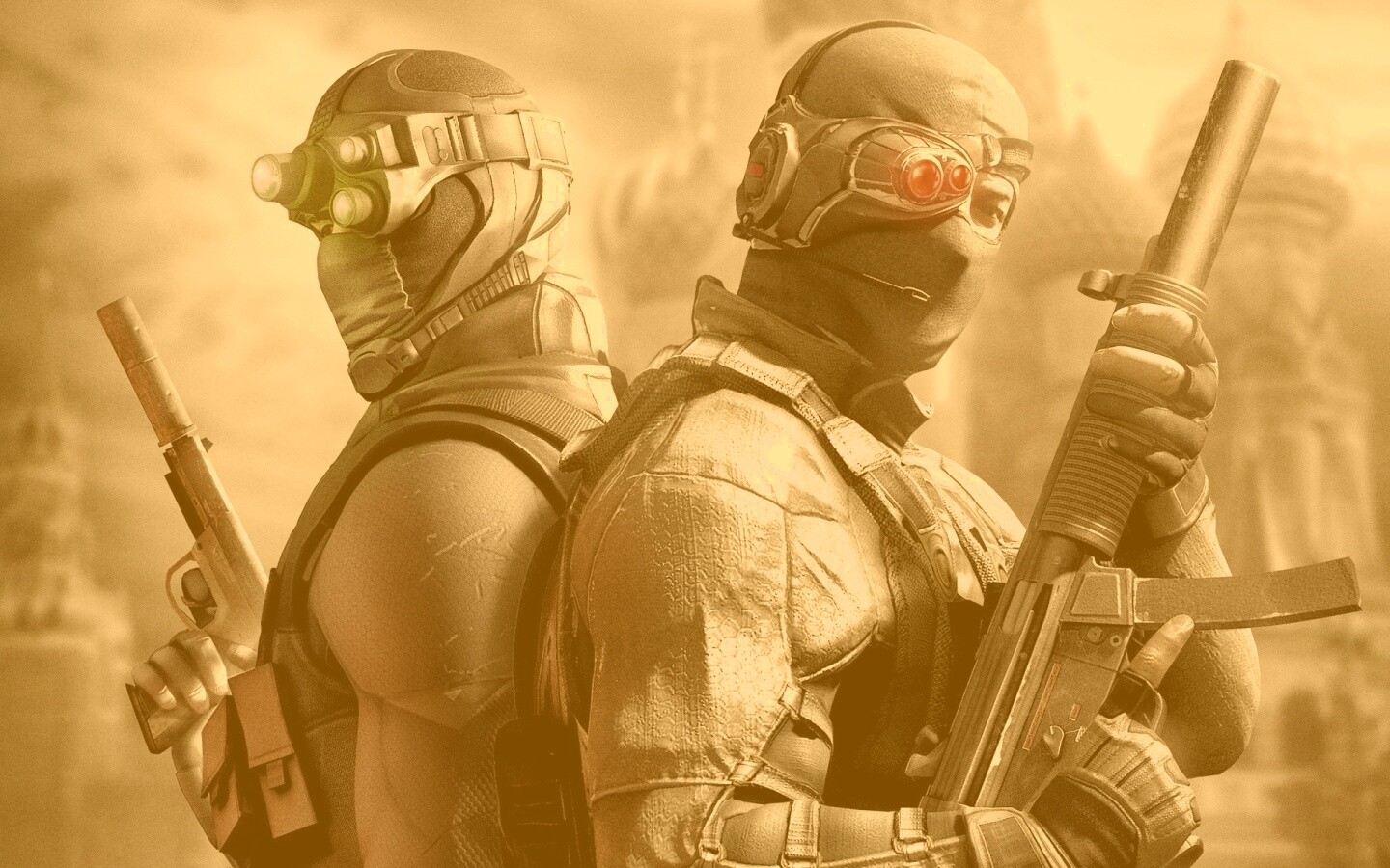 Герои Splinter Cell Conviction в Москве обои