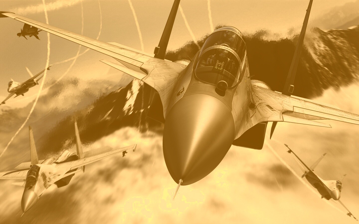 Истребители из игры Tom Clancy Haws 2 обои