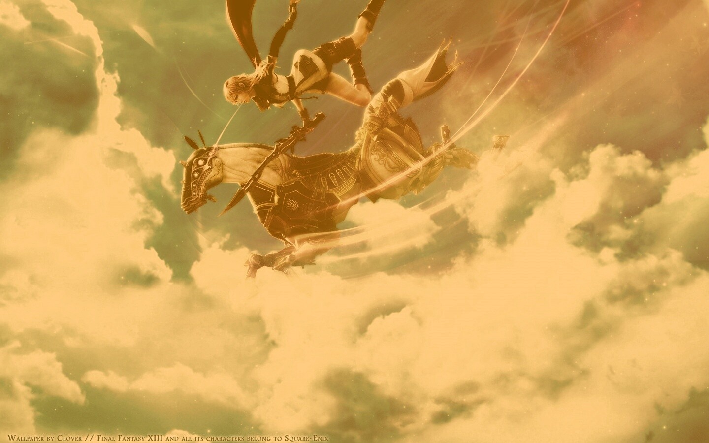 Девушка из Final Fantasy XIII обои