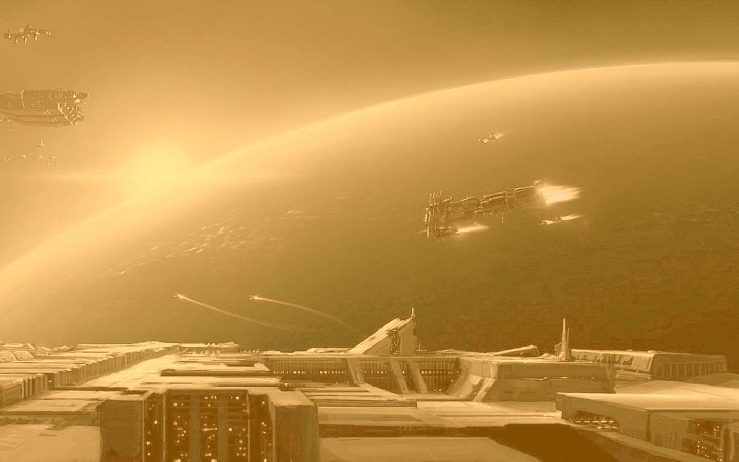 Космическая баталия обои