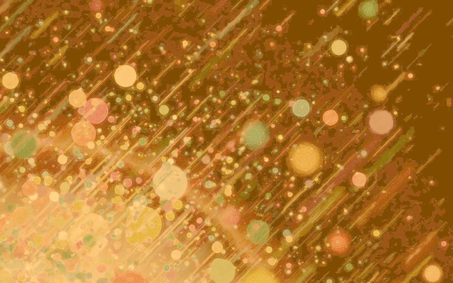 Полёт разноцветных кругов обои