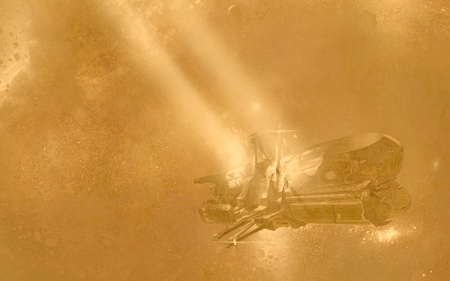 В космических глубинах обои