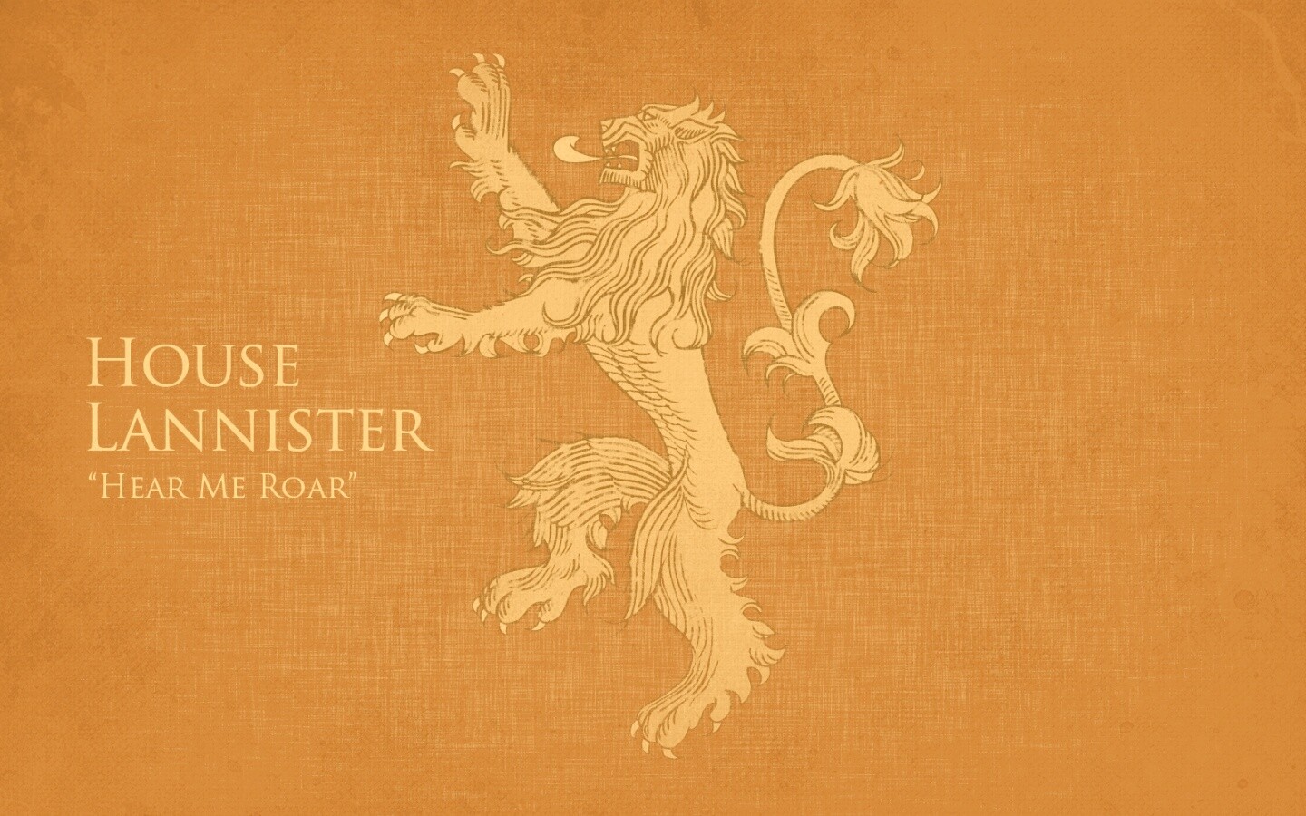 Герб дома Ланнистеров обои