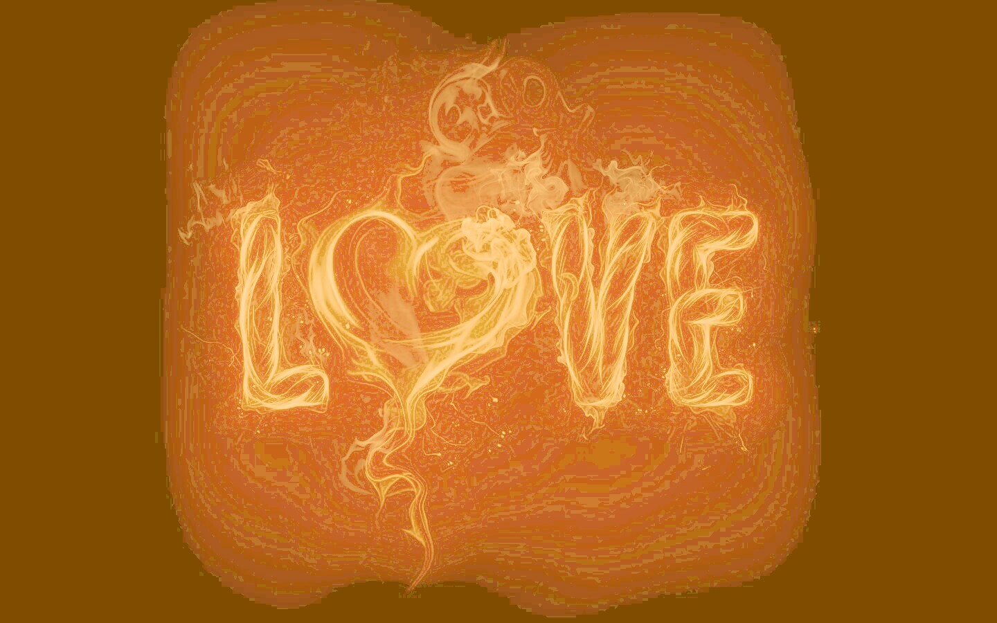 Пламенная любовь обои