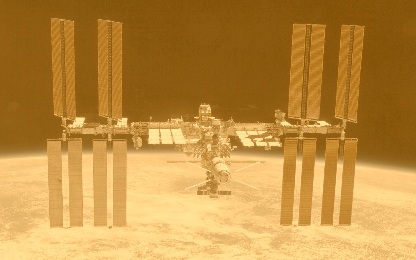 Международная космическая станция обои